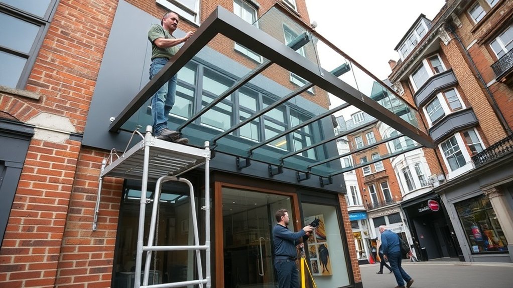 Shopfront Canopy East Dulwich